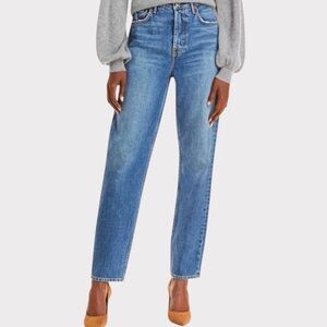 GRLFRND Devon Blue Straight Leg Women's Jeans